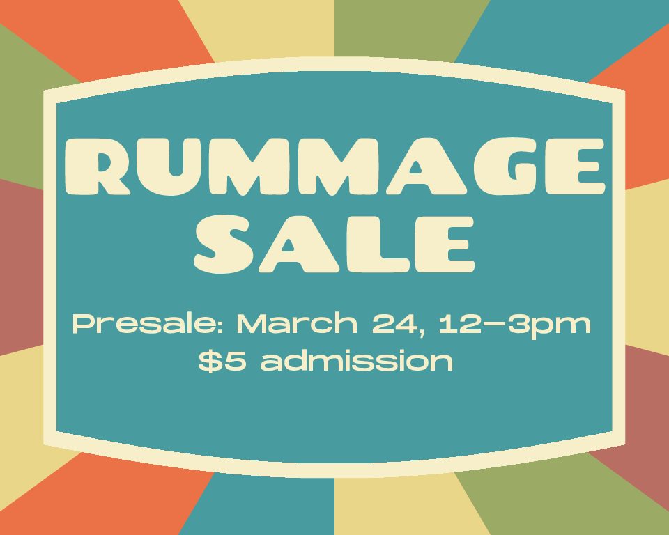 Rummage Sale Website Event (dragged) 2