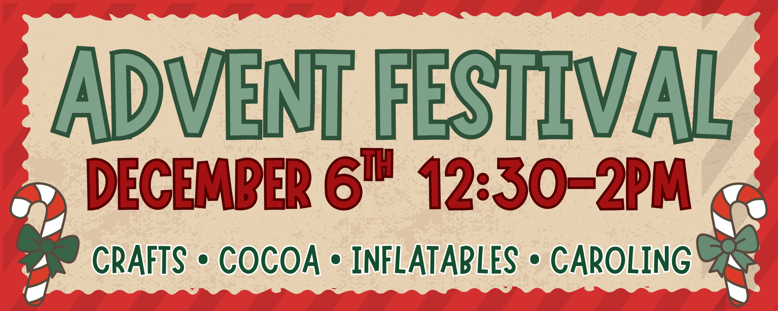 Advent Festival Banner2025